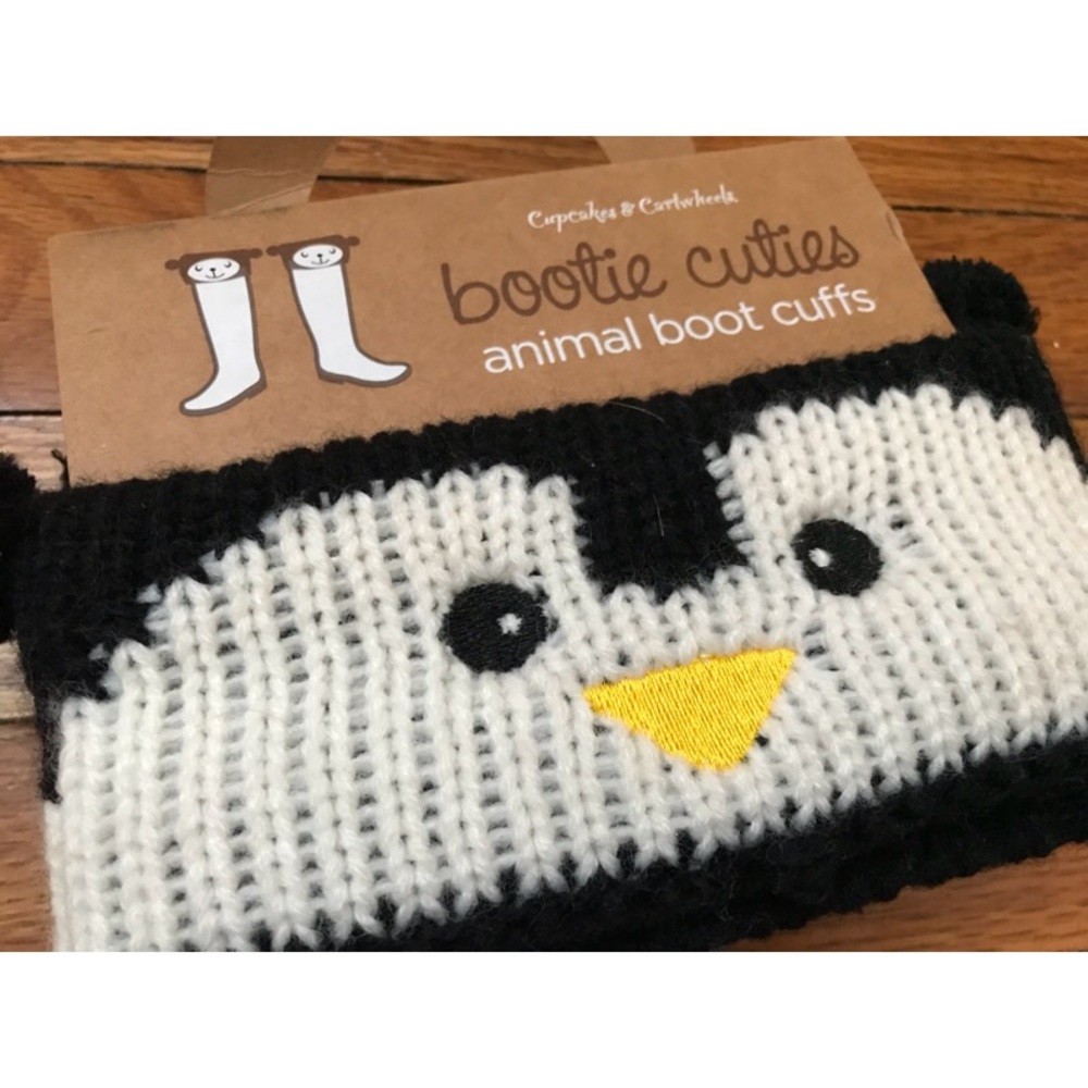 Penguin boot covers!